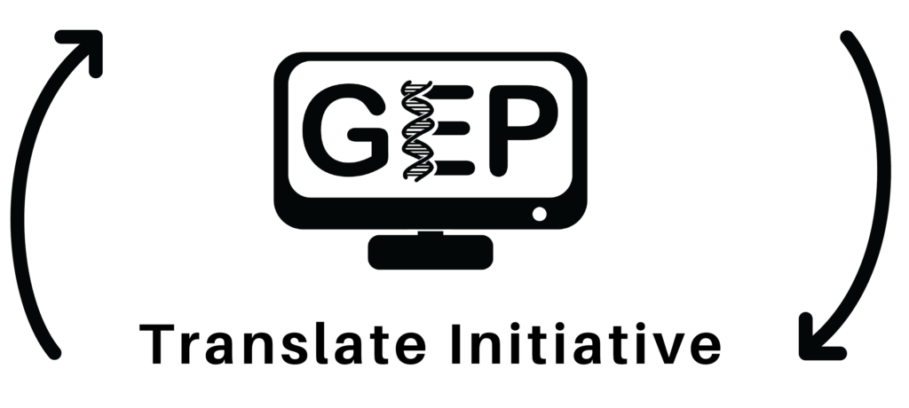 Genomics Education Partnership Translate Initiative Logo