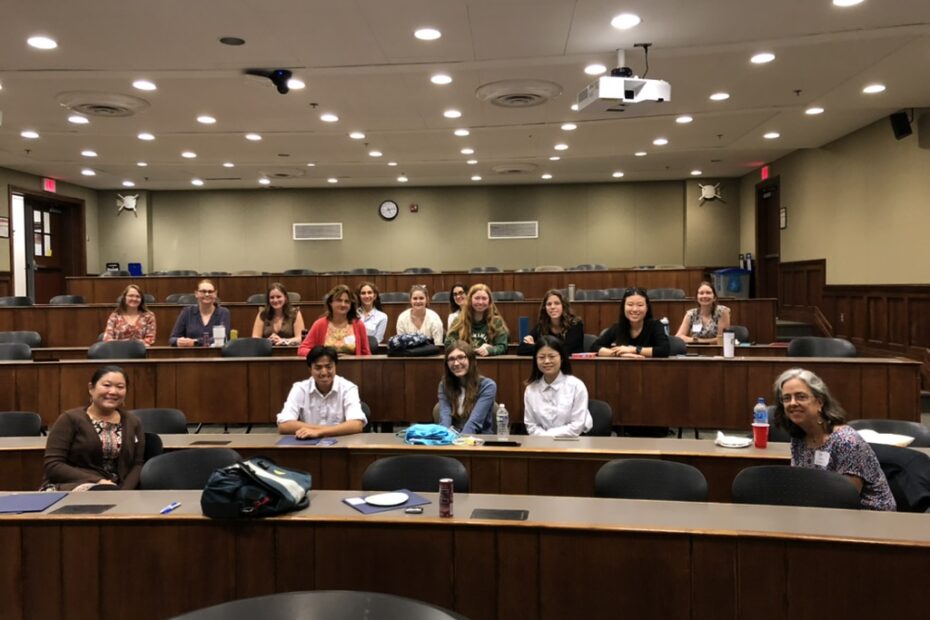 Group photo of student participants