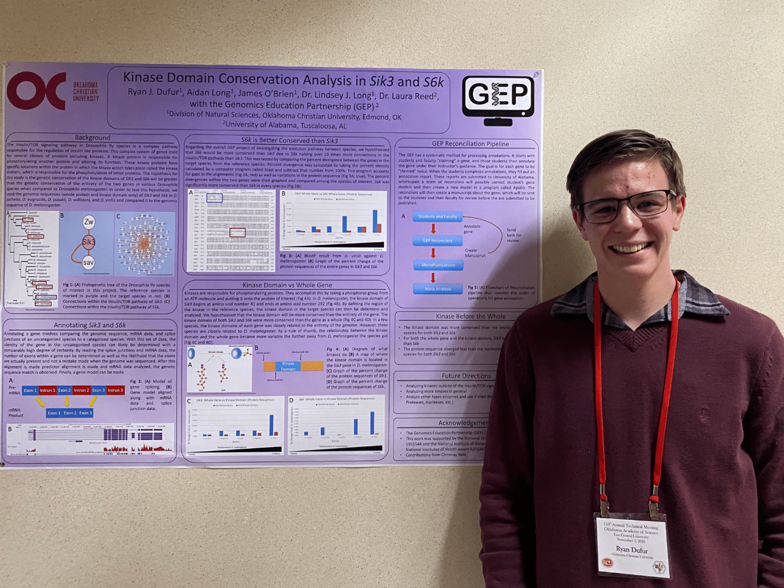 Oklahoma Christian University GEP Student